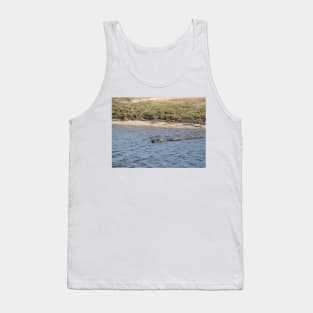 Alligator Swimming in the Water Tank Top